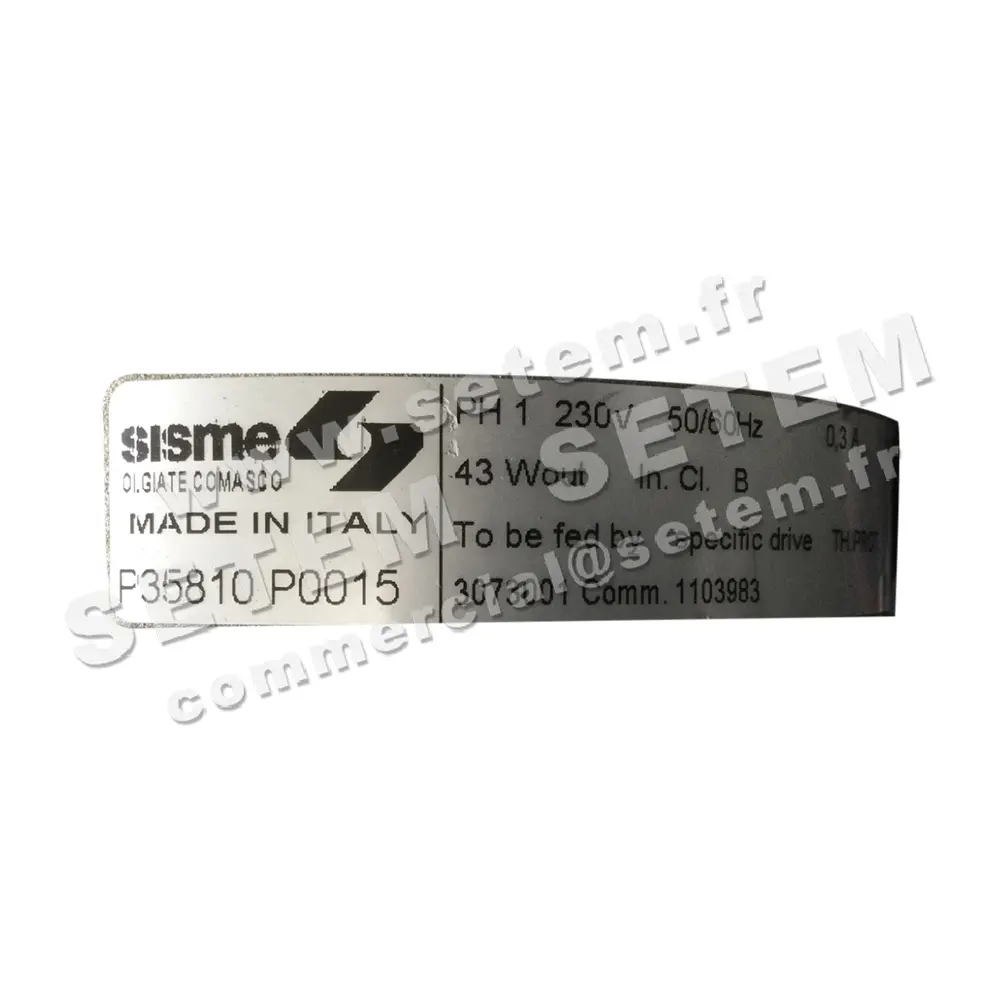 6185004114-MOTEUR SISME P35810P0015 2