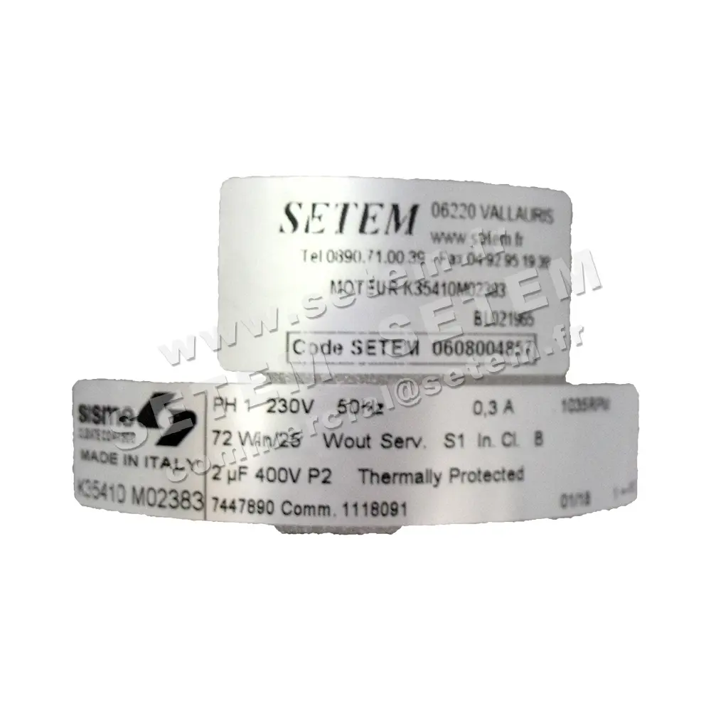 6185004857-MOTEUR SISME K35410M02383 "7447890" 6