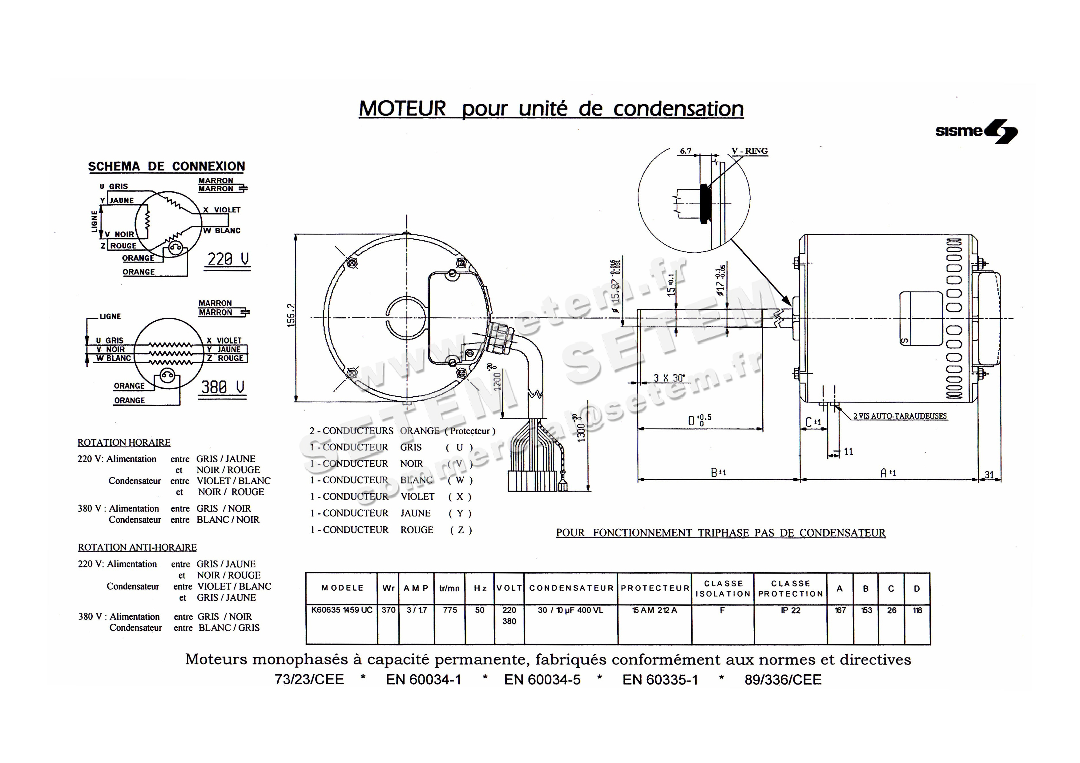 6185009703-MOTEUR SISME E0A1719A MO1459 4