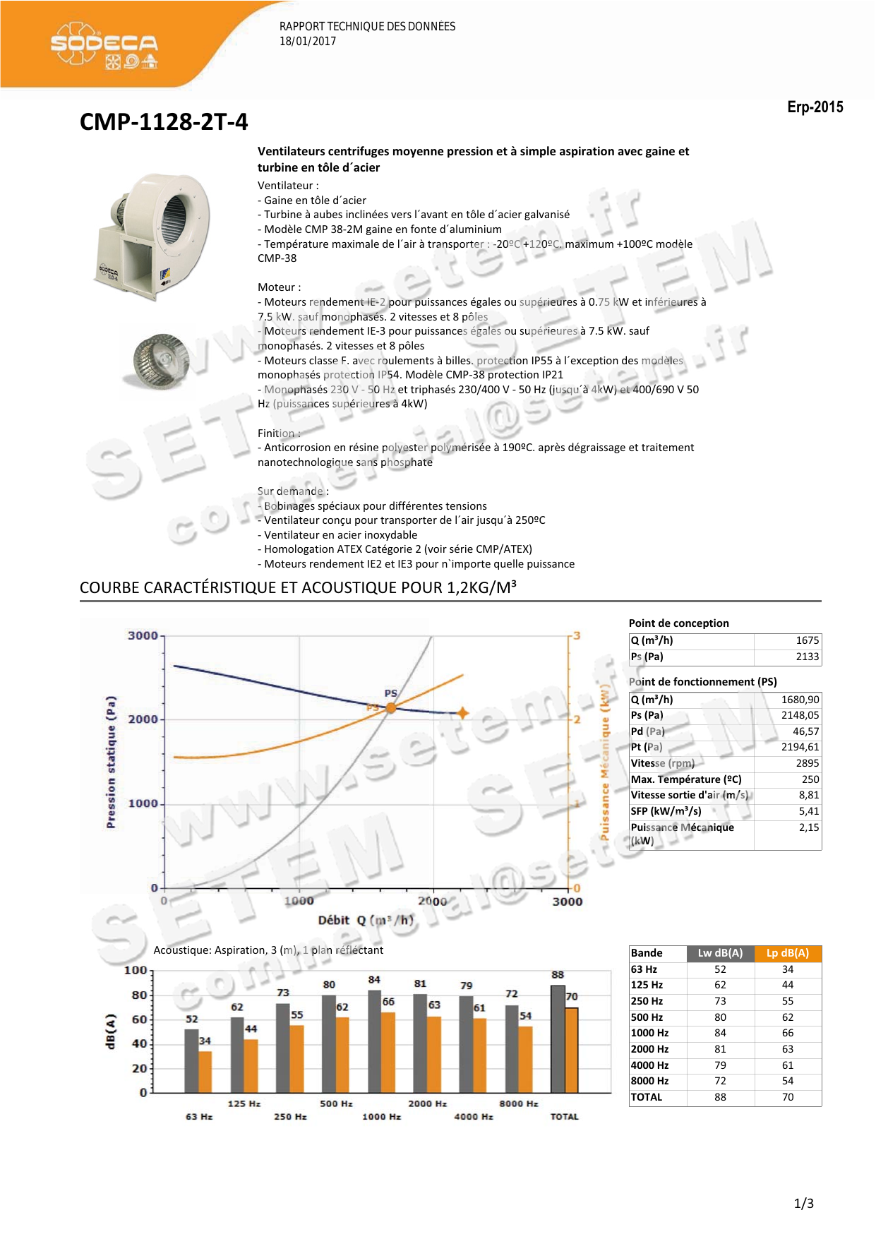 6193002056-VENTILATEUR SODECA CMP-1128-2T-4 IE3 LG 270° 2