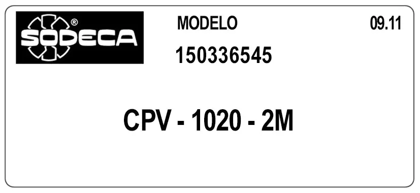 6193002932-VENTILATEUR SODECA CPV-1020-2M 2
