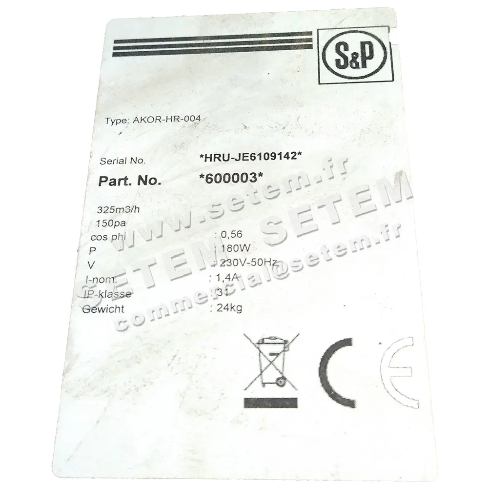 CAISSON AKOR-HR-004