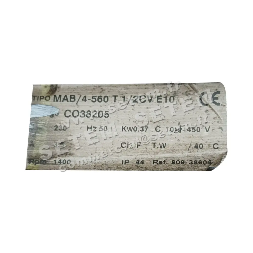 6194000053-MOTEUR SP MAB/4.560T 1/2CV E10 *CO38205* 3