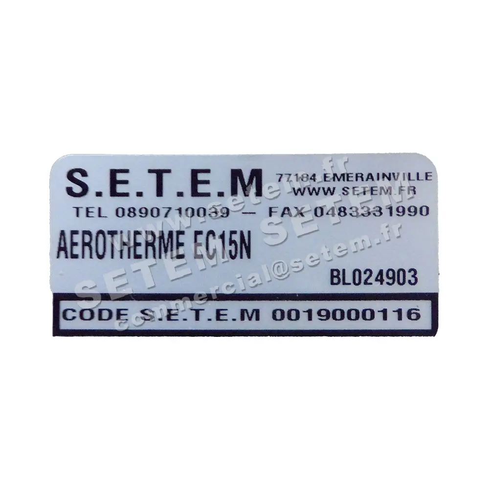6194000116-AEROTHERME SP EC15N 6