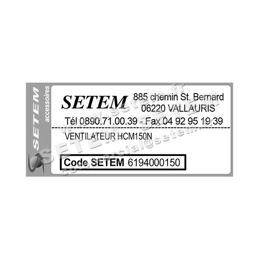 6194000150-VENTILATEUR SP HCM150N 3