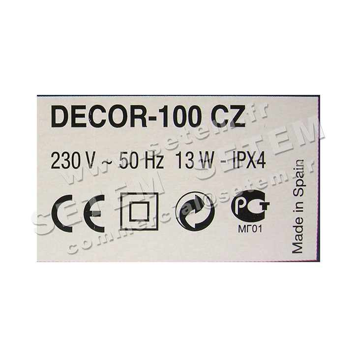 6194000252-VENTILATEUR SP DECOR100CZ 3