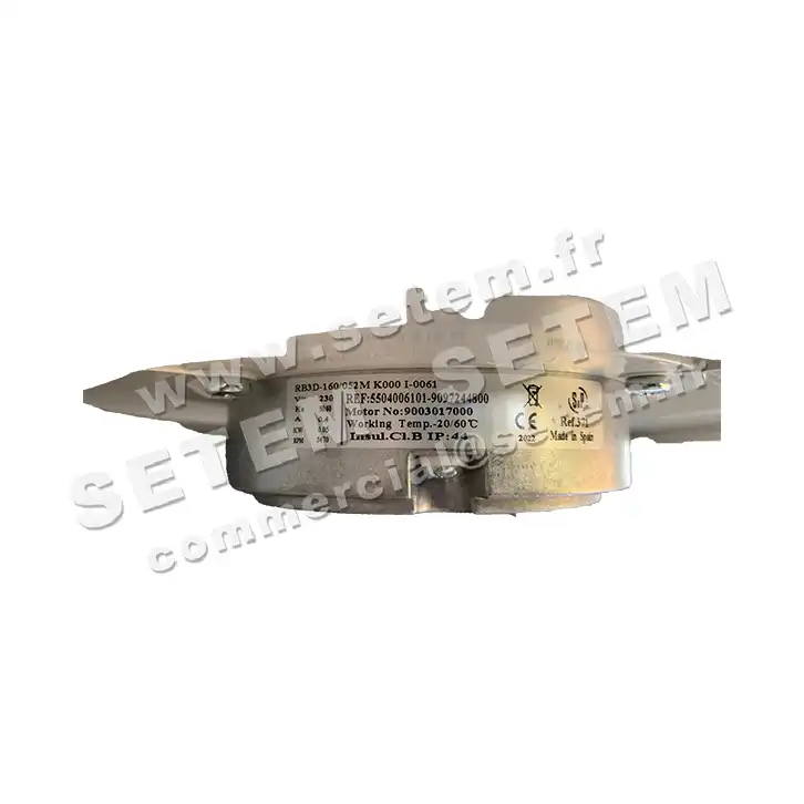 6194000499-VENTILATEUR SP RB3D-160/052M K000I-0061 *5504006101-9097244800* 3