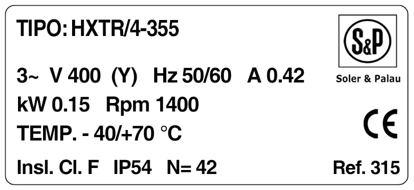6194000637-VENTILATEUR SP HXTR/4.355 3