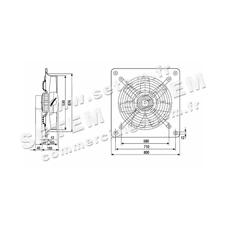 6194000984-VENTILATEUR SP HCFT/6.630/HB 2