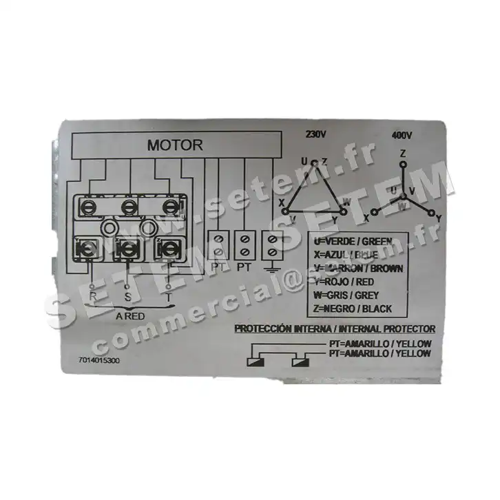 6194002019-VENTILATEUR SP CBM12/12 1100W 6P T230/400V 1V MAT/6.611TRC *5128955000* 3