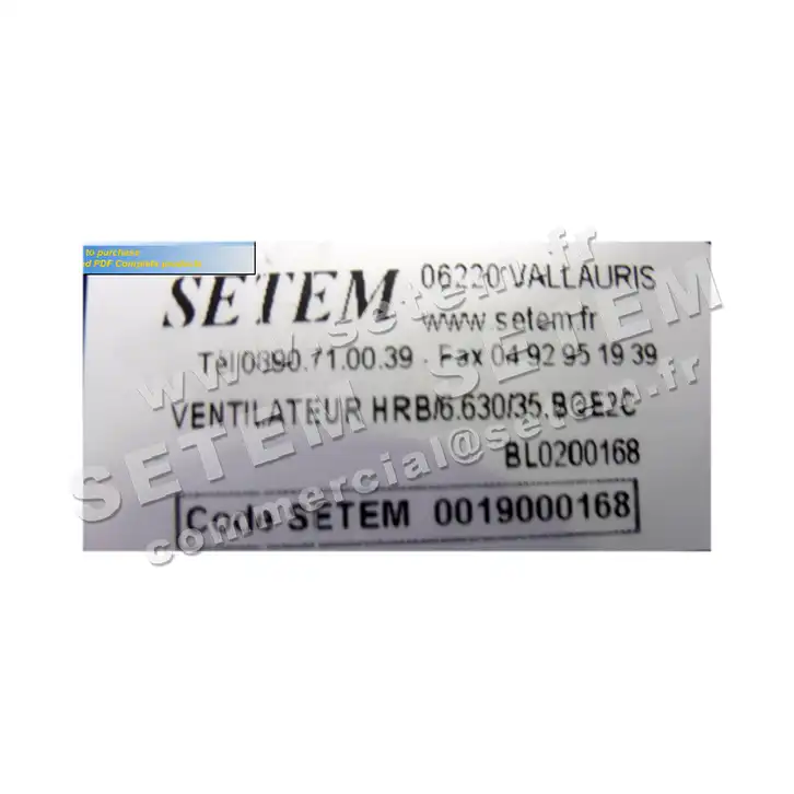 6194002586-VENTILATEUR S&P HRB/6.630/35.BQE2C "3795476"