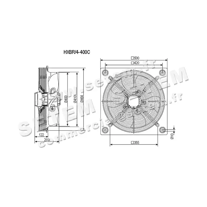 6194005473-VENTILATEUR SP HXBR/4.400C 4