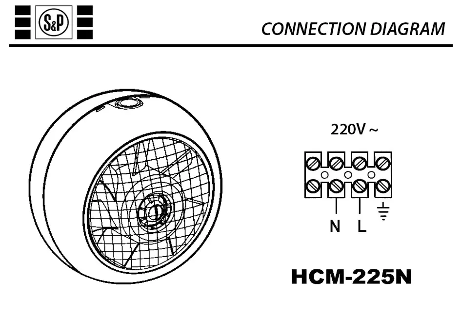 6194008000-VENTILATEUR SP HCM225N 3