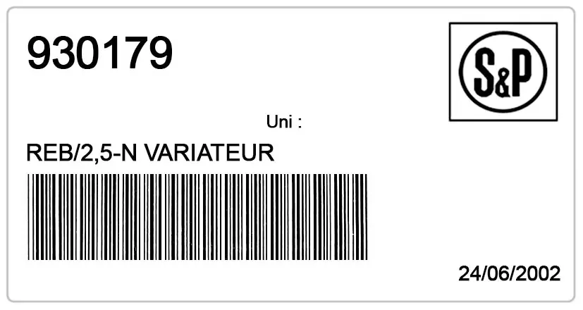 6194008902-VARIATEUR DE VITESSE REB2.5N SP 2