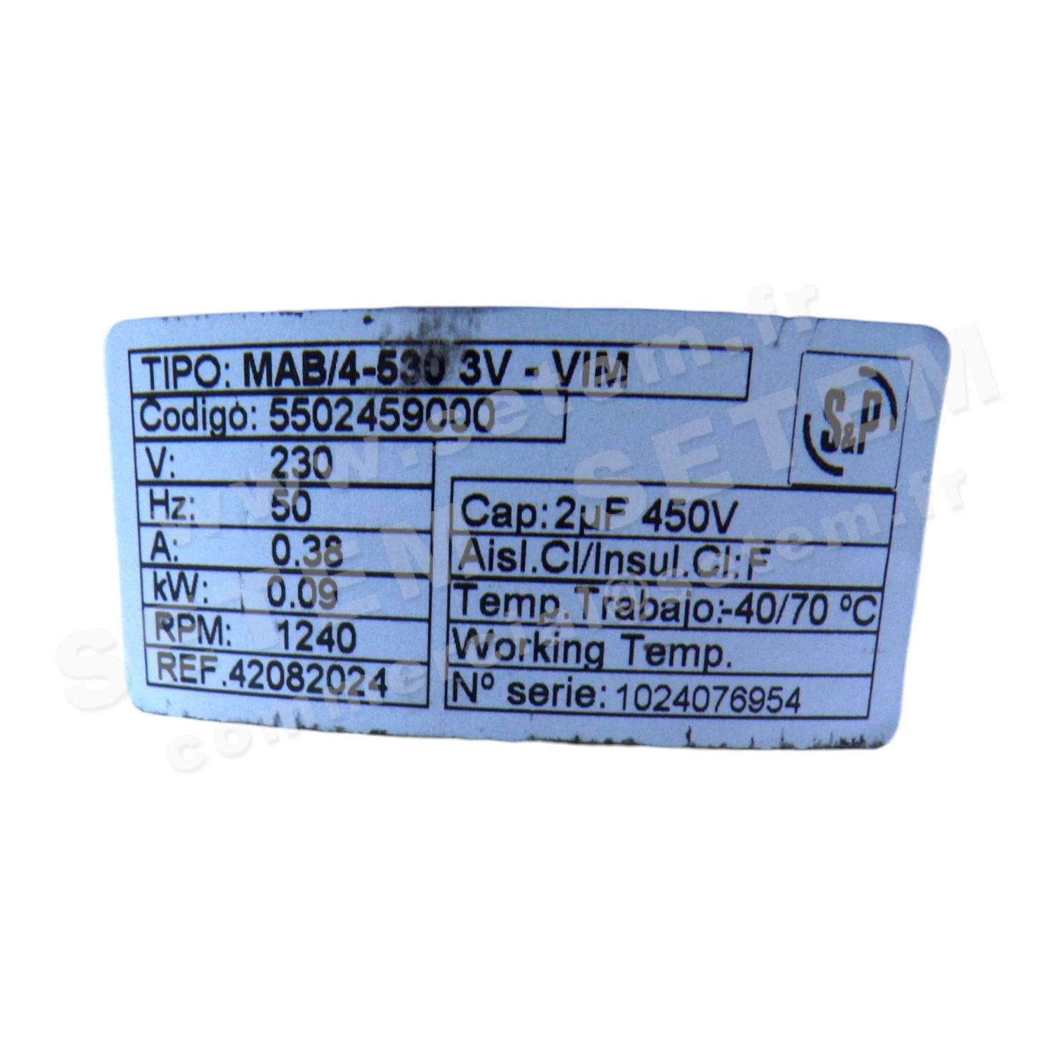 6194009130-TURBINE SP MAB/4-530 3V-VIM 4