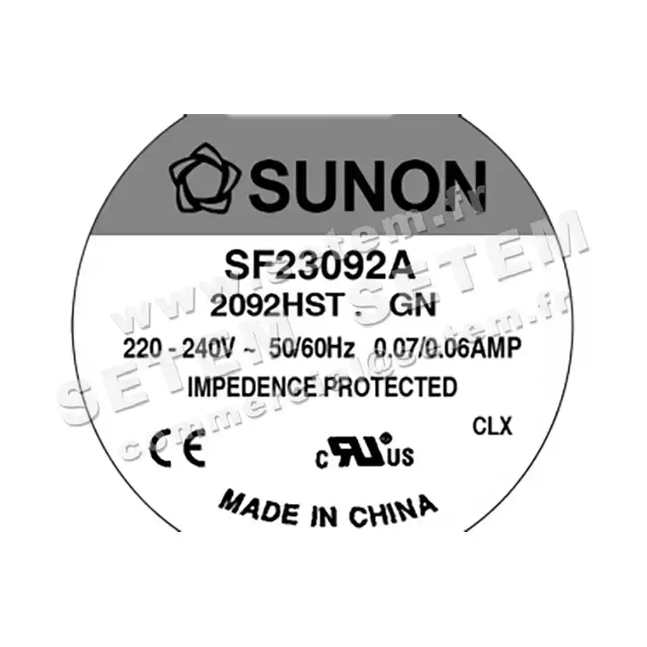 6196000025-VENTILATEUR SUNON SF23092A 2092HST.GN 3
