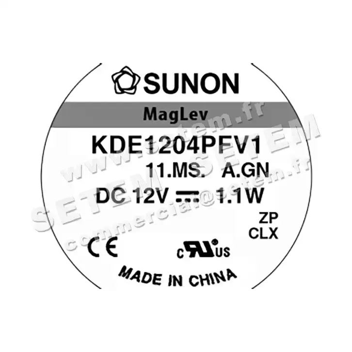 6196000180-VENTILATEUR SUNON KDE1204PFV1 11.MS.A.GN 3