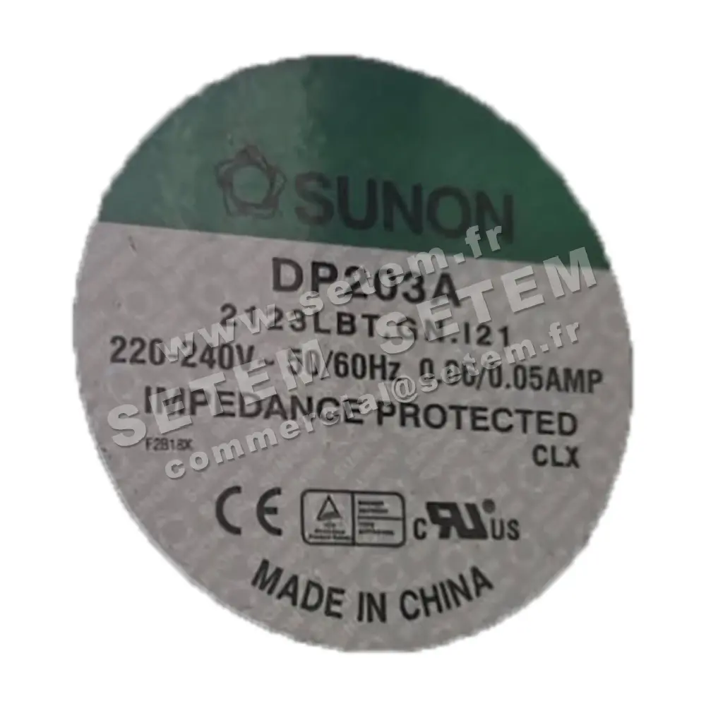 6196001001-VENTILATEUR SUNON DP203A2123LBT.GN.I21 2