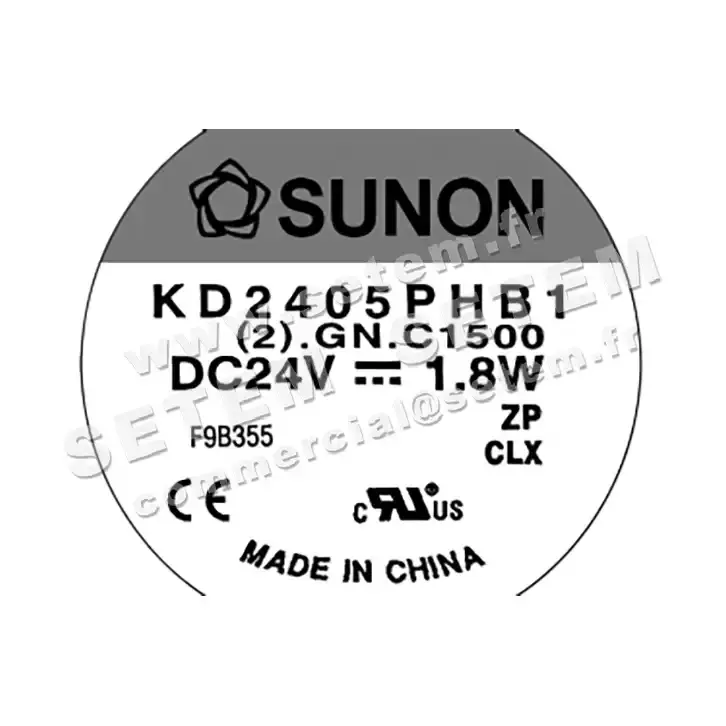 6196001213-VENTILATEUR SUNON KD2405PHB1.2.GN.C1500 3