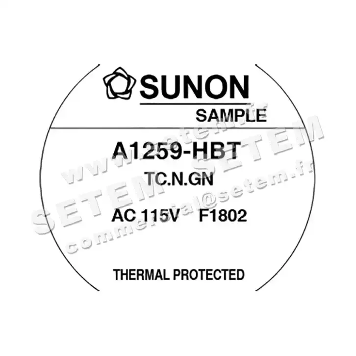 6196004111-VENTILATEUR SUNON A1259.HBT.TC.N.GN 5