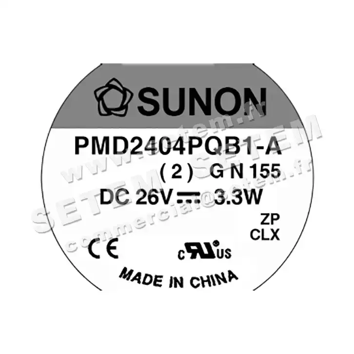 6196004630-VENTILATEUR SUNON PMD2404PQB1.AB2639.GN.I55 3
