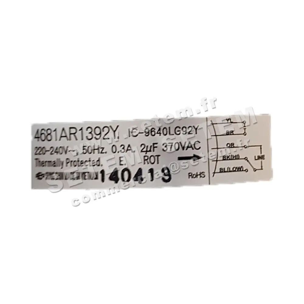 6196500200-MOTEUR SUNGSHIN 4681AR1392Z 3