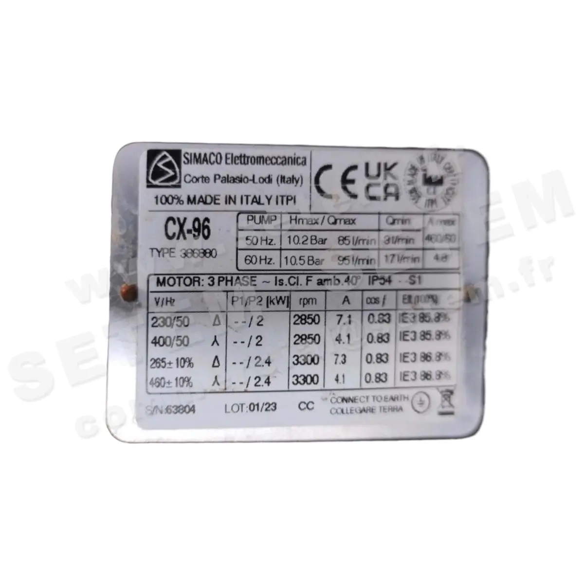 6200005258-POMPE SIMACO CX96 *386880*