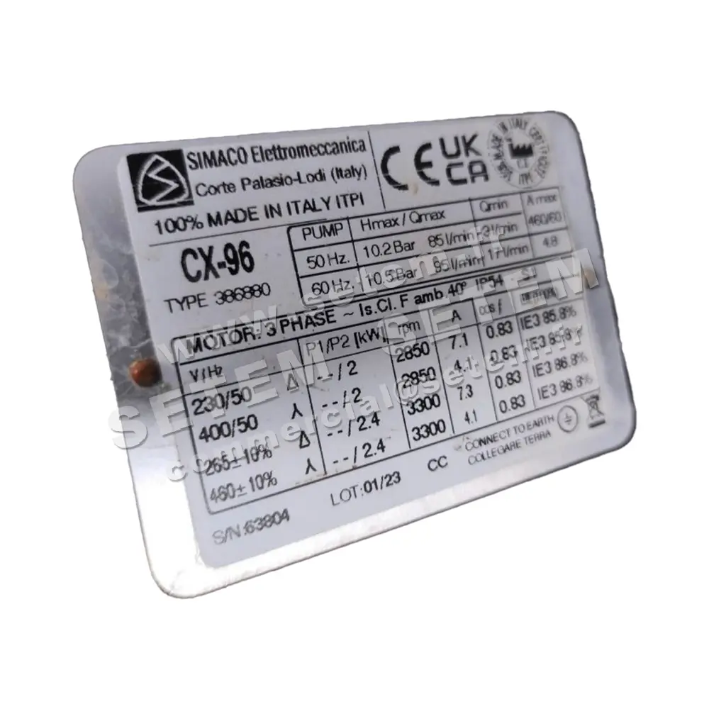 6200005258-POMPE SIMACO CX96 *386880* 2