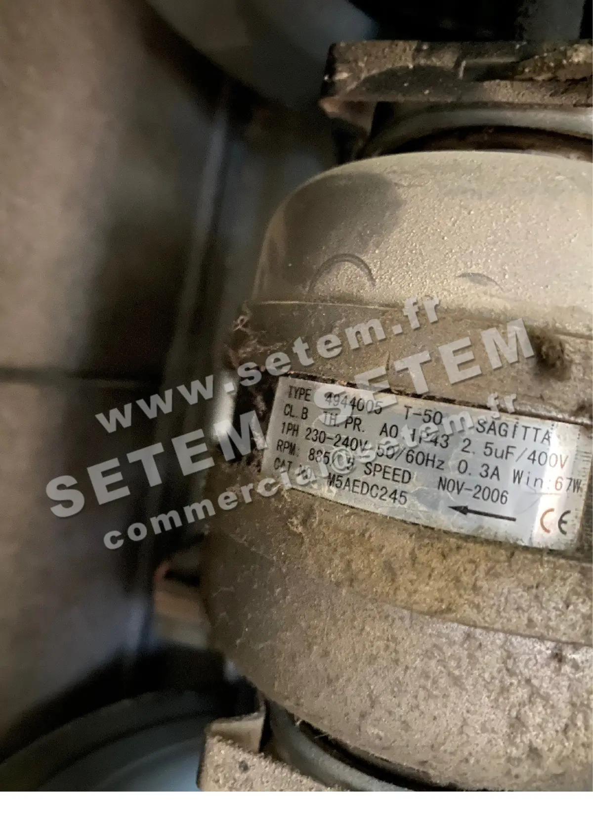 6212000500-MOTEUR SAGITTA 4944005 "M5AEDC245"