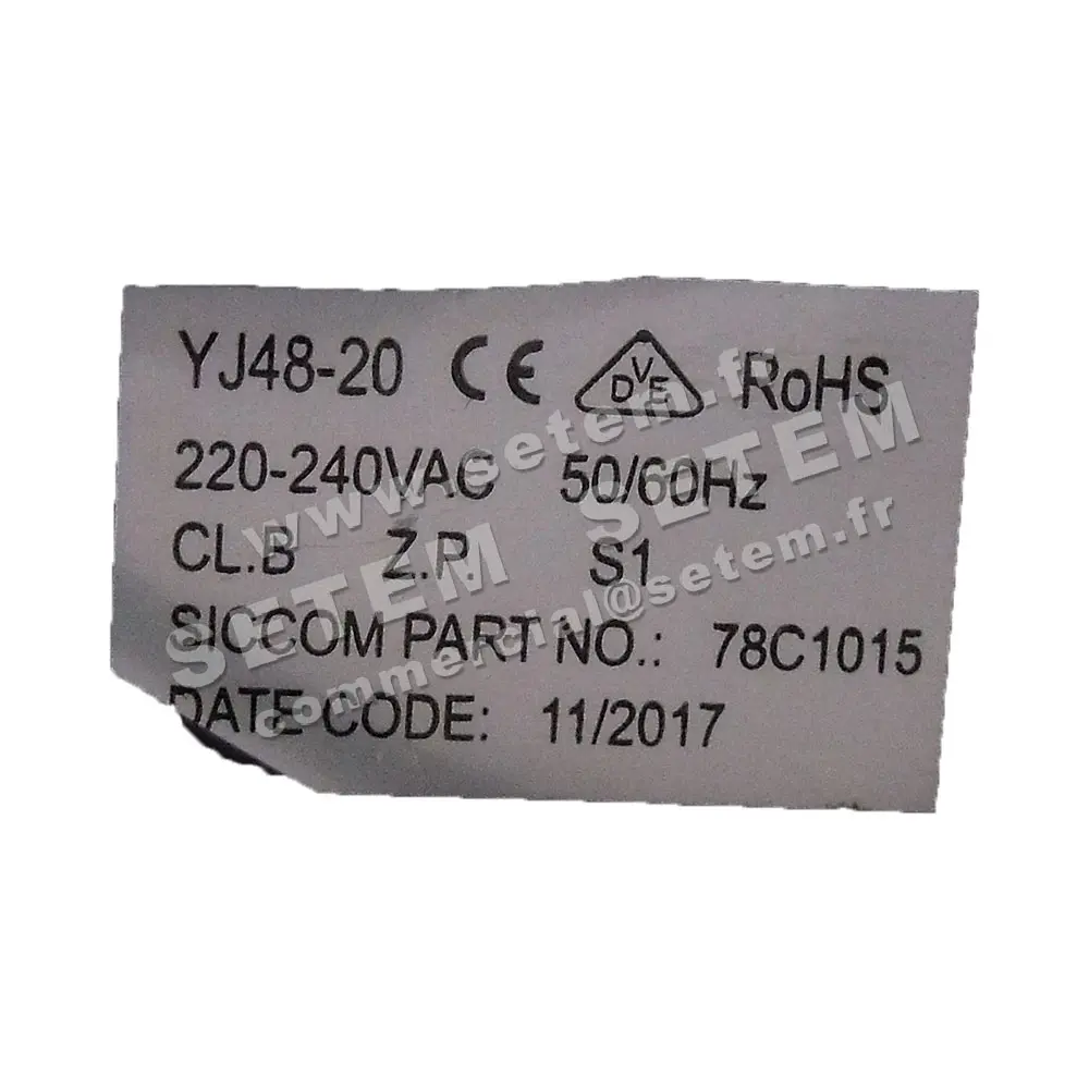 6235001018-POMPE SICCOM DE RELEVAGE CONDENSATS YJ48.20 78C1005 7