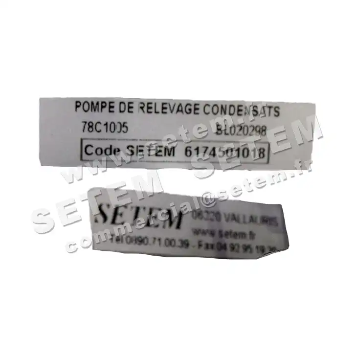 6235001018-POMPE SICCOM DE RELEVAGE CONDENSATS YJ48.20 78C1005 6