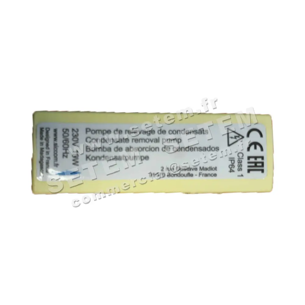 6235002147-POMPE DE RELEVAGE CONDENSATS SICCOM MF2 2