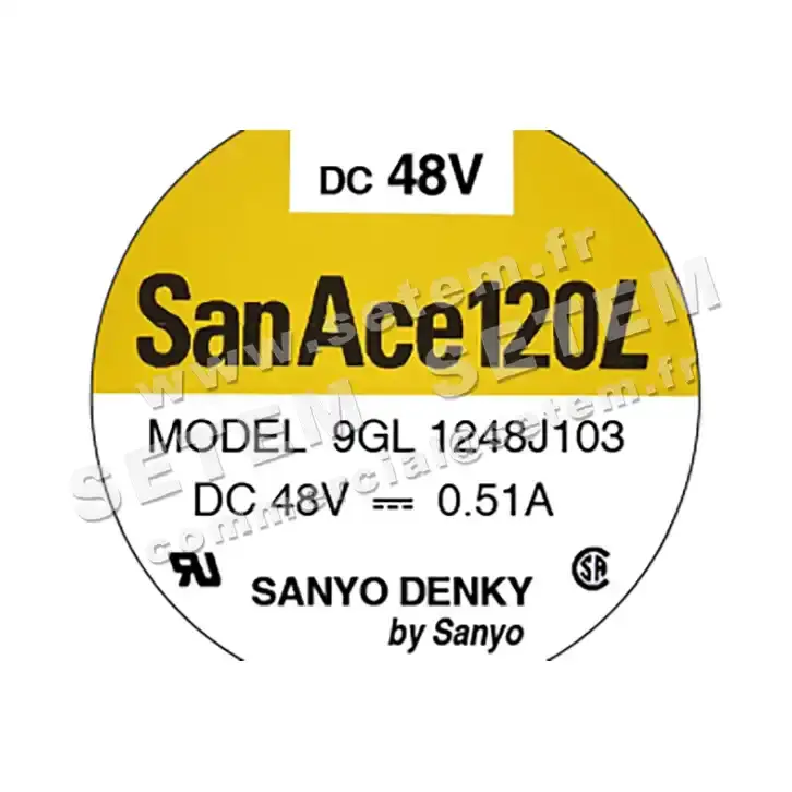 6253005876-VENTILATEUR SANYODENKI 9GL1248J103 3