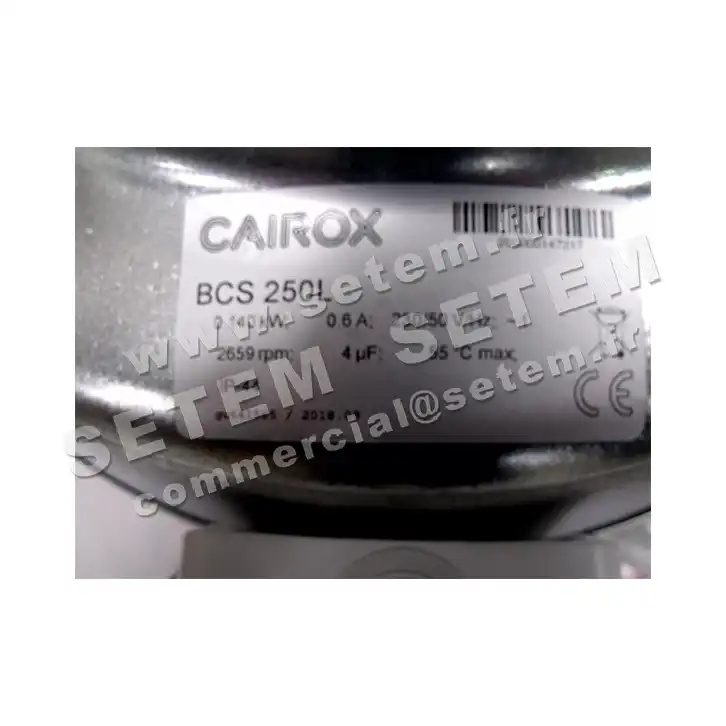 VENTILATEUR BCS250L 3