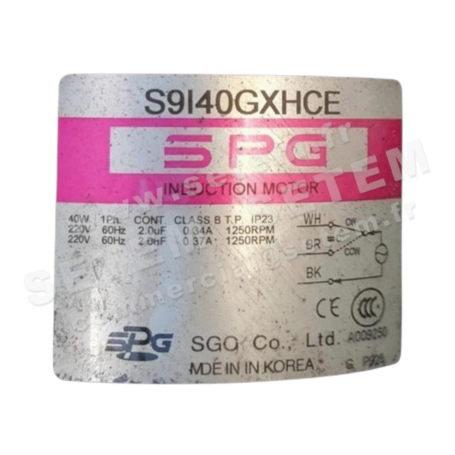MOTEUR S9I40GXHCE