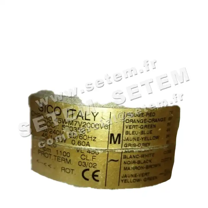 6268509000-MOTEUR SHYUAN CH90-40 45WM7V2000V6 "5303521"