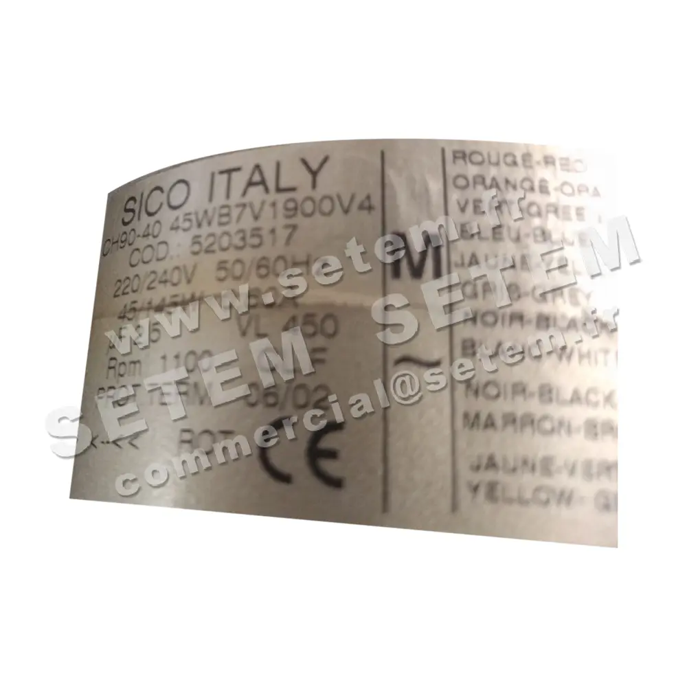 6268509010-MOTEUR SICO CH90.40 45W B7V1900V4 "5203517" 3