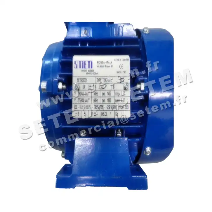 MOTEUR HA71 B3 T2A71A4 0.25KW 4P T230/400V 2