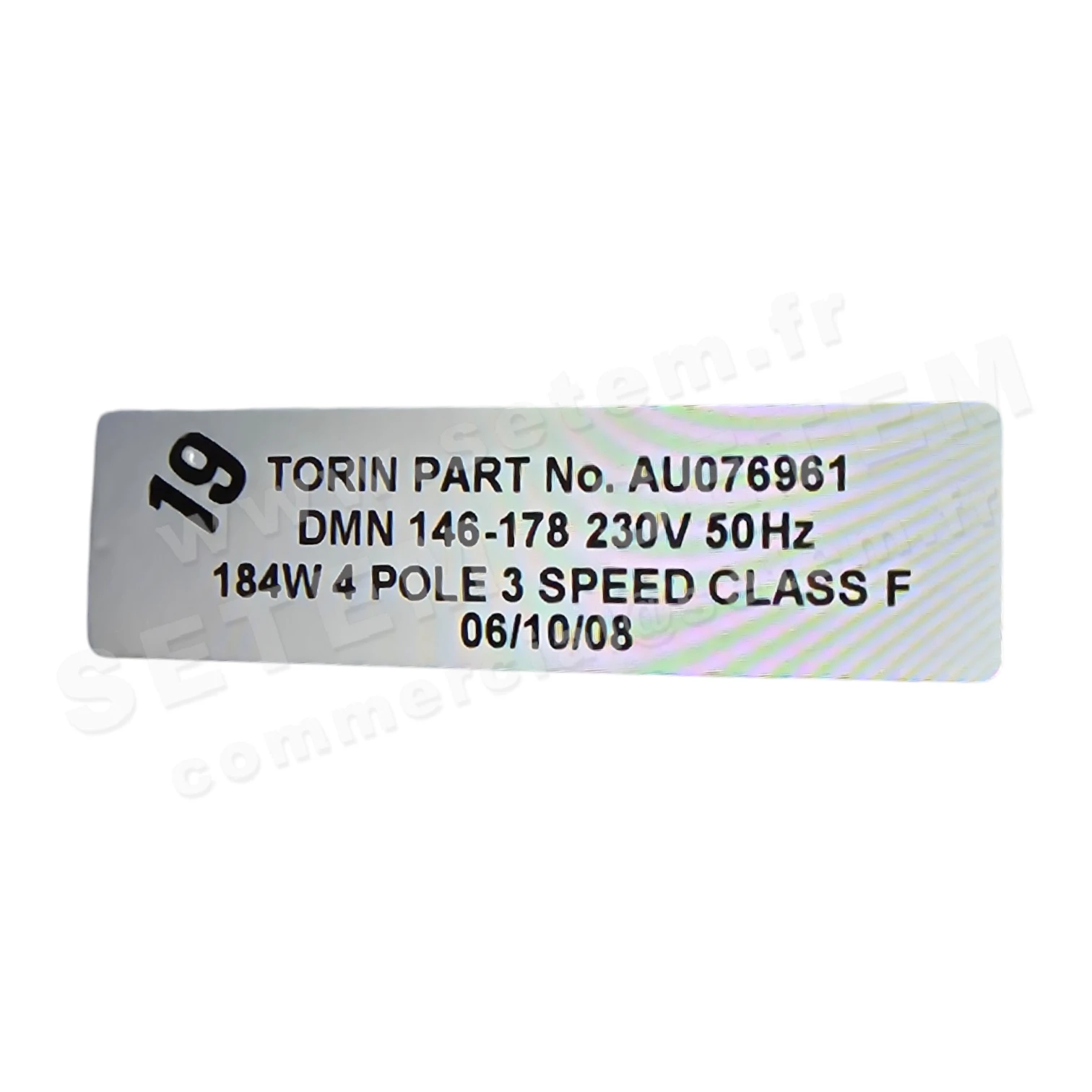 GMV DMN146-178 *AU076961* 2