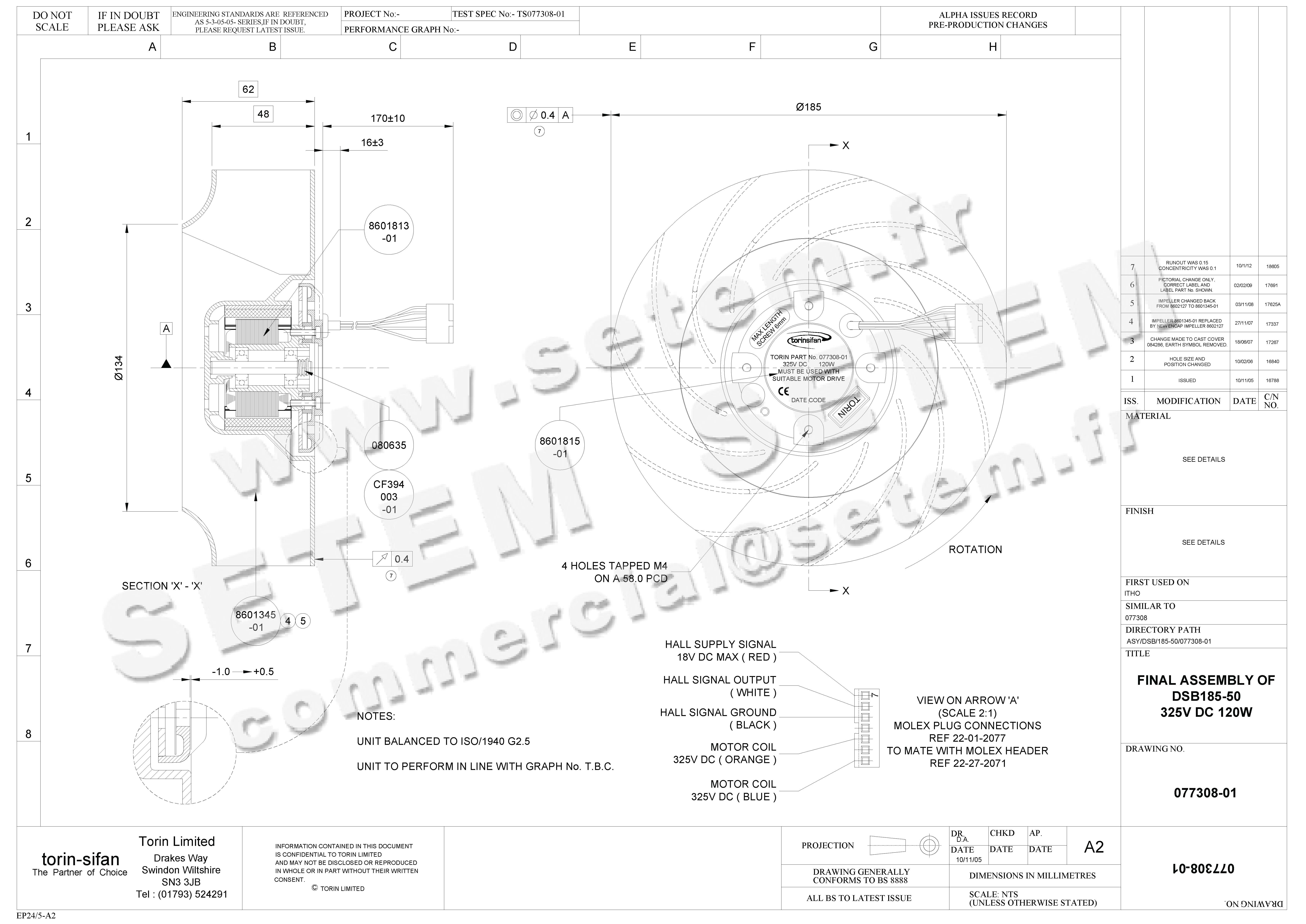 6345007309-VENTILATEUR TORIN 077308-01