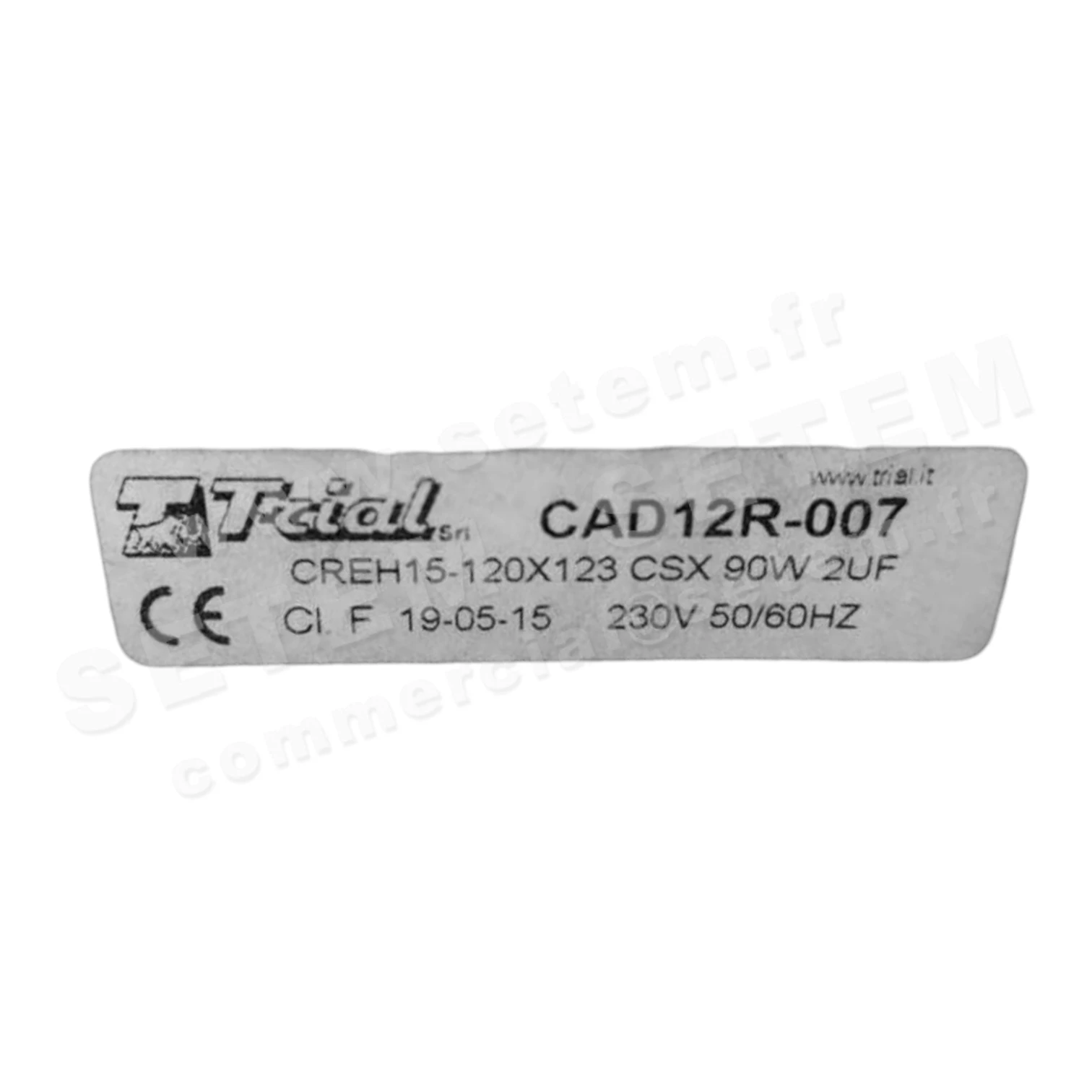 6353000080-VENTILATEUR TRIAL CAD12R-007