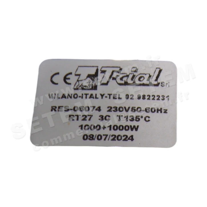 ELEMENT CHAUFFANT RES-06074 3