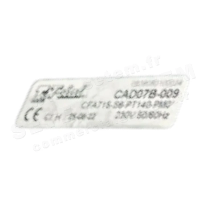 VENTILATEUR CFA715-56-PT140-PM0° *CAD07B-009* 4