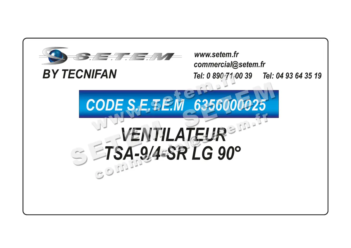 6356000025-VENTILATEUR TECNIFAN TSA-9/4-SR LG 90°