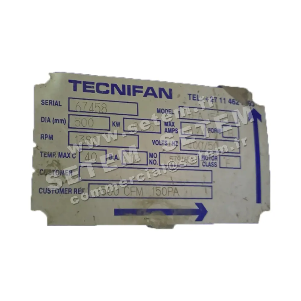 6358503354-VENTILATEUR TWT TFA150/10