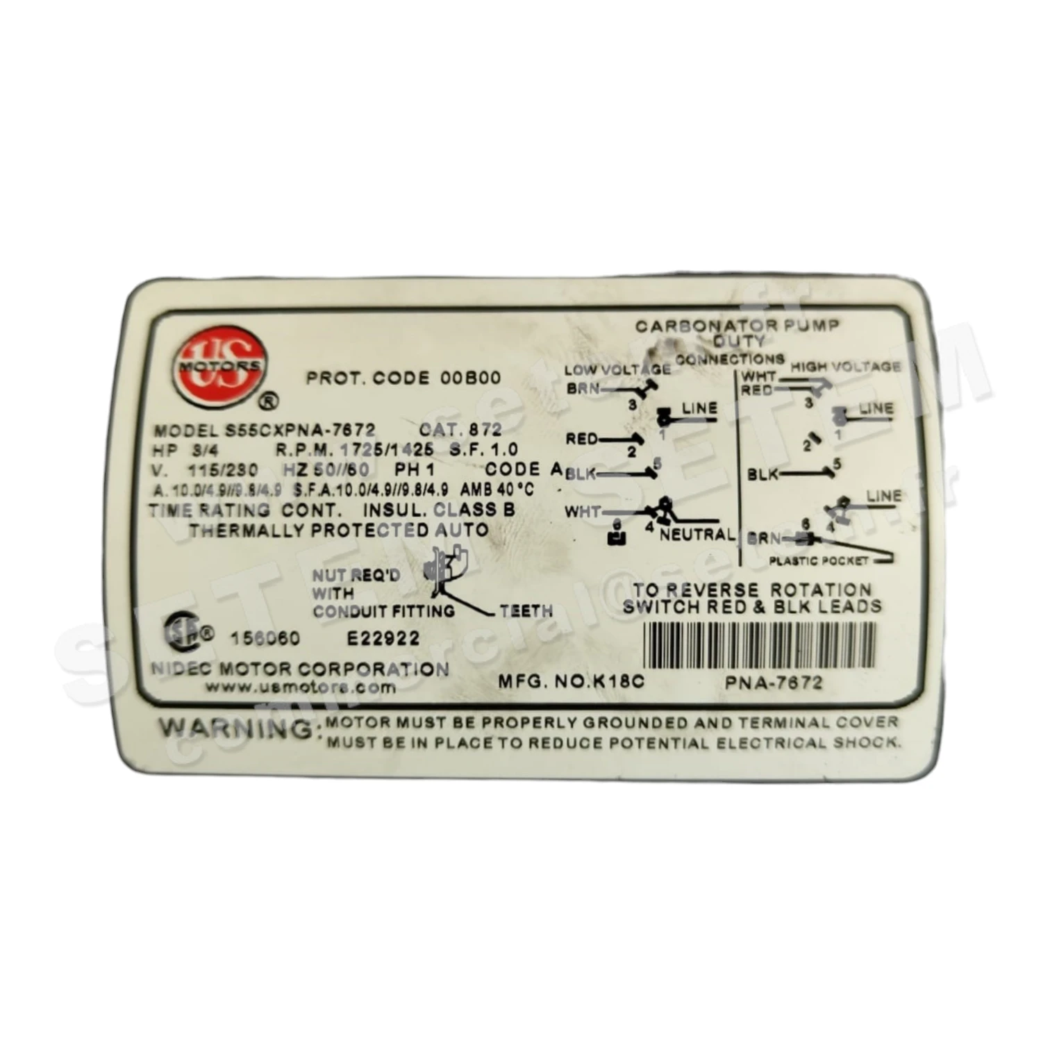 6611500000-MOTEUR TEE S55CXPNA-7672 2