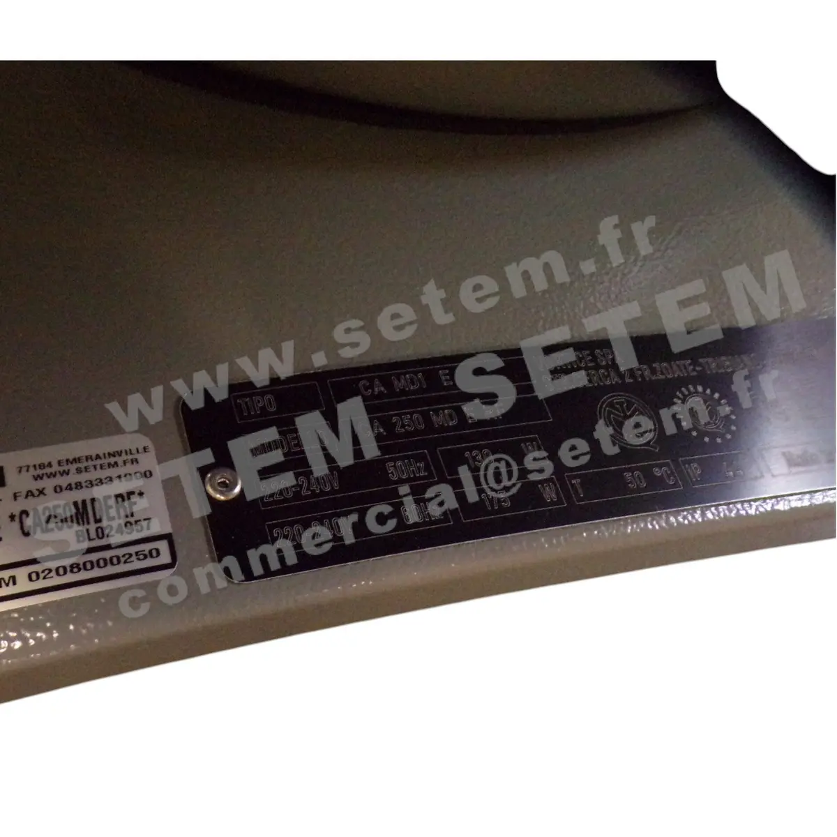 6915100250-TOURELLE VORTICE CAMD1E *CA250MDERF*