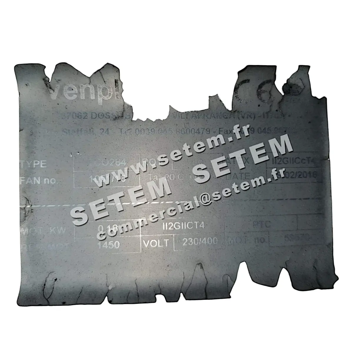 6947002866-TOURELLE VENPLAST TCO284 0.18KW 4P T230/400V II2GIICT4