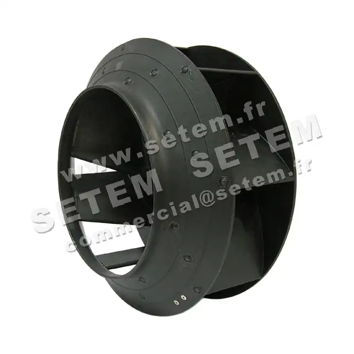 6947009900-TURBINE VENPLAST 1VC.400X105X19LG CLAVETTE POLYPROPYLENE NOIR 2