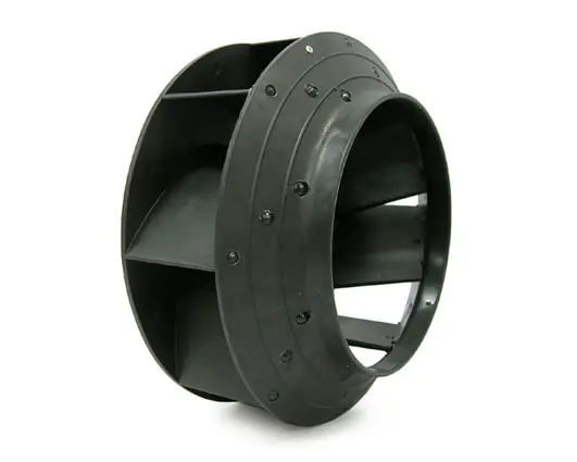 6947009910-TURBINE VENPLAST 1VC.315X83X24LG CLAVETTE POLYPROPYLENE NOIR